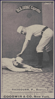 Charles &ldquo;Old Hoss&rdquo; Radbourn. Click to enlarge.