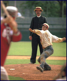 Eric &ldquo;Express&rdquo; Miklich pitching. Click to enlarge.