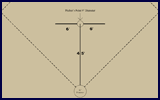 Pitcher's Area 1857; 1858&ndash;1862: National Association of Base-Ball Players. Click to enlarge.
